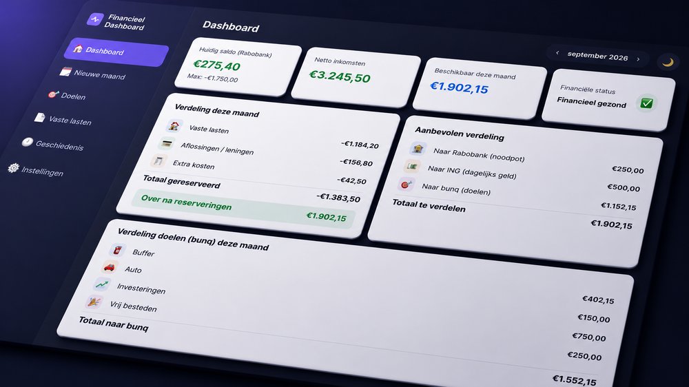 Personal Dashboard screenshot